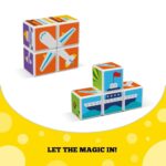 Магнитен конструктор Magicube превозни средства и карти 11 части, Geomag - Image 5