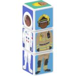 Магнитен конструктор Magicube професии 3 части, Geomag - Image 5