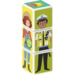 Магнитен конструктор Magicube професии 3 части, Geomag - Image 6