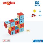 Магнитен конструктор Magicube съставяне на думи, Geomag - Image 4