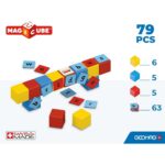 Магнитен конструктор Magicube думи 79 части, Geomag - Image 6