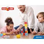 Магнитен конструктор Magicube думи 79 части, Geomag - Image 5