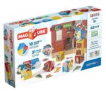 Магнитен конструктор Magicube Story Building 42 части, Geomag