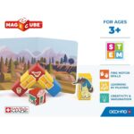 Магнитен конструктор Magicube Story Building 42 части, Geomag - Image 5