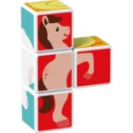 Магнитен конструктор Magicube животни и карти 11 части, Geomag - Image 4