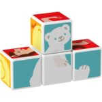 Магнитен конструктор Magicube животни и карти 11 части, Geomag - Image 5