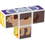 Магнитен конструктор Magicube животни и карти 11 части, Geomag - Image 6