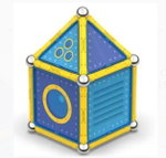 Магнитен конструктор Магнитни истории Океан, 60 части, Geomag - Image 3