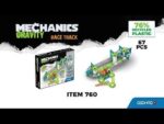 Магнитен конструктор Mechanics лупинги 130 части, Geomag - Image 2