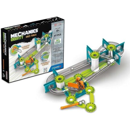 Магнитен конструктор Mechanics писта 67 части, Geomag