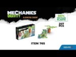 Магнитен конструктор Mechanics асансьорна верига, Geomag - Image 2