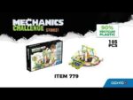 Магнитен конструктор Mechanics предизвикателство 185 части, Geomag - Image 2