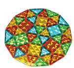 Магнитен конструктор Разноцветни плочки, 100 части, Geomag - Image 3