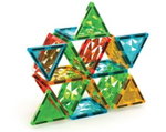 Магнитен конструктор Разноцветни плочки, 60 части, Geomag - Image 3