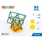 Магнитен конструктор Supercolor 93 части, Geomag - Image 4