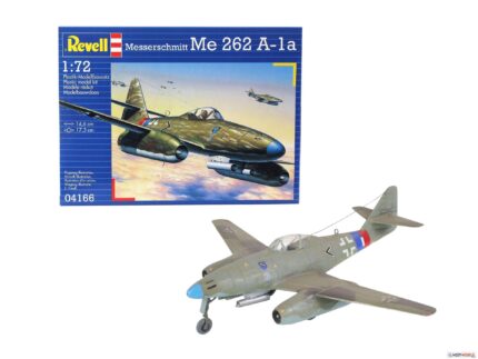 Сглобяем модел Me 262 A 1a, Revell