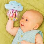 Мека дрънкалка Веселото облаче, Taf Toys