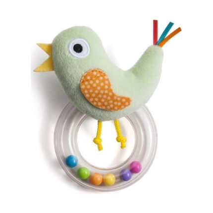 Мека дрънкалка Веселото пиленце, Taf Toys