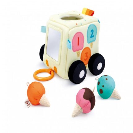 Мека сензорна играчка Камион за сладолед, Hape