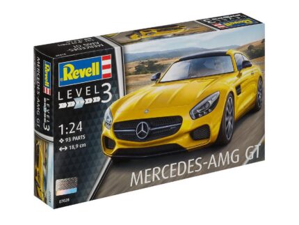 Сглобяем модел Mercedes AMG GT, Revell