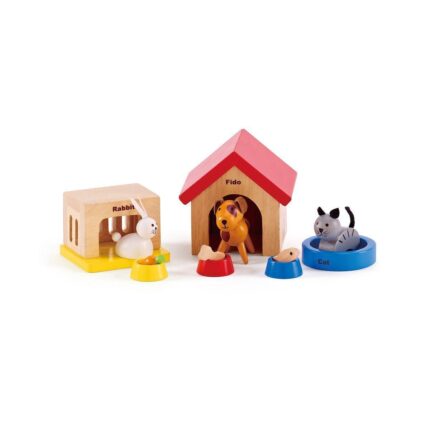 Мини мебели с домашни любимци, Hape
