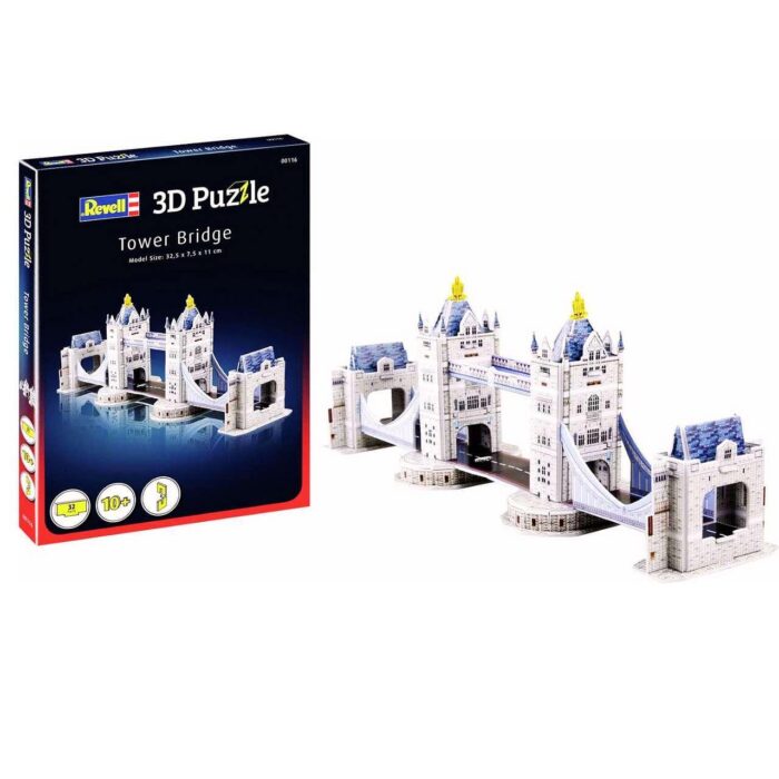 Мини Пъзел, Тауър Бридж 3D Revell, 32 части Мини Пъзел Тауър Бридж 3D Revell