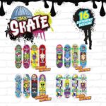 Мини скейтборд блистер 1 бр., Craze