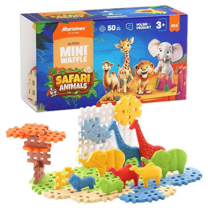 mini-vaflen-konstruktor-marioinex-zivotni-ot-safari-50-casti-692a79c7adad8 Конструктор Сафари животни Marioinex