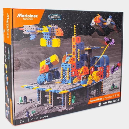 Конструктор Лунна космическа база, 618 части, Marioinex