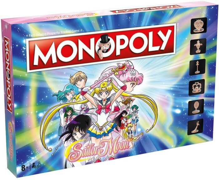 Монополи - Сайлър Муун Настолна игра Monopoly Сайлър Муун, Winning Moves