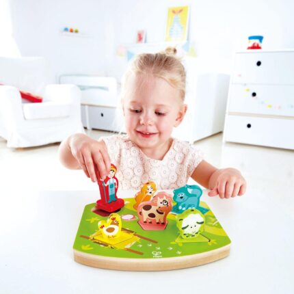 Музикален пъзел Ферма, Hape