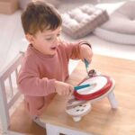 Музикална играчка Барабан Охлюв, 31 см, Hape - Image 3