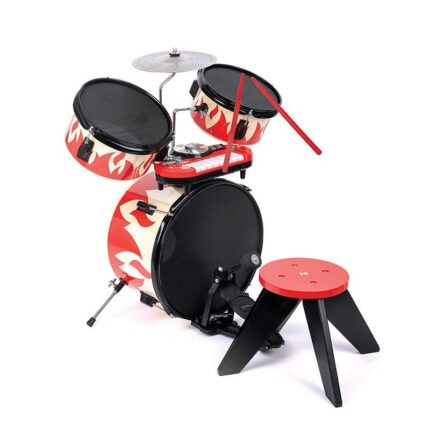 Музикална играчка Комплект барабани, Hape
