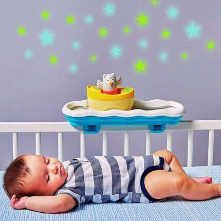 Музикална лампа Бухалче в лодка, Taf Toys