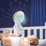 Музикална въртележка с проектор 3в1 Екрю, Infantino - Image 2