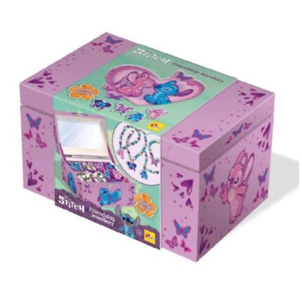 Бижута Stitch с кутия за бижута, Lisciani