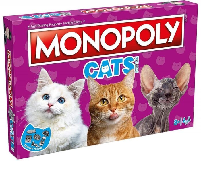 Настолна игра, Winning Moves, Monopoly, Котки Настолна игра Monopoly Котки, Winning Moves