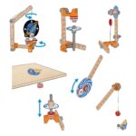 Научна лаборатория с магнити 34 части, Hape - Image 4