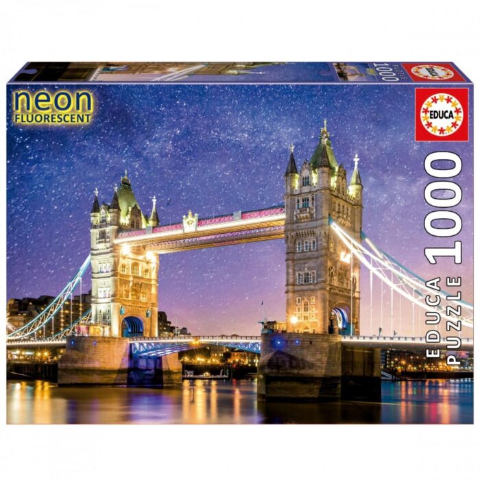neonov-pazel-educa-tauar-bridz-london-1000-casti-image_67c9dae019496 Неонов пъзел Тауър Бридж Лондон 1000 части, Educa