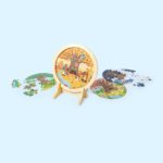 Образователен дървен пъзел Сезони, Hape - Image 3