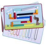 Образователен комплект Игра на пътища, 65 части, Eurekakids - Image 2