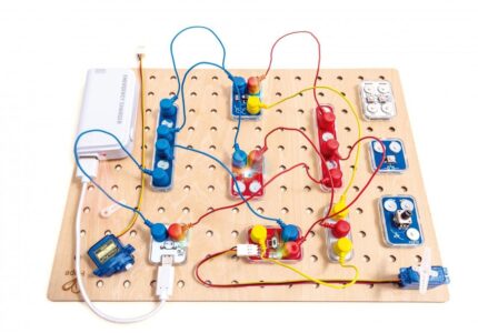 Комплект изследване на електрически вериги 47 части, Hape