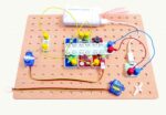 Комплект изследване на електрически вериги 34 части, Hape - Image 2