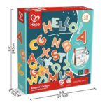 Магнитни букви 70 броя, Hape - Image 3