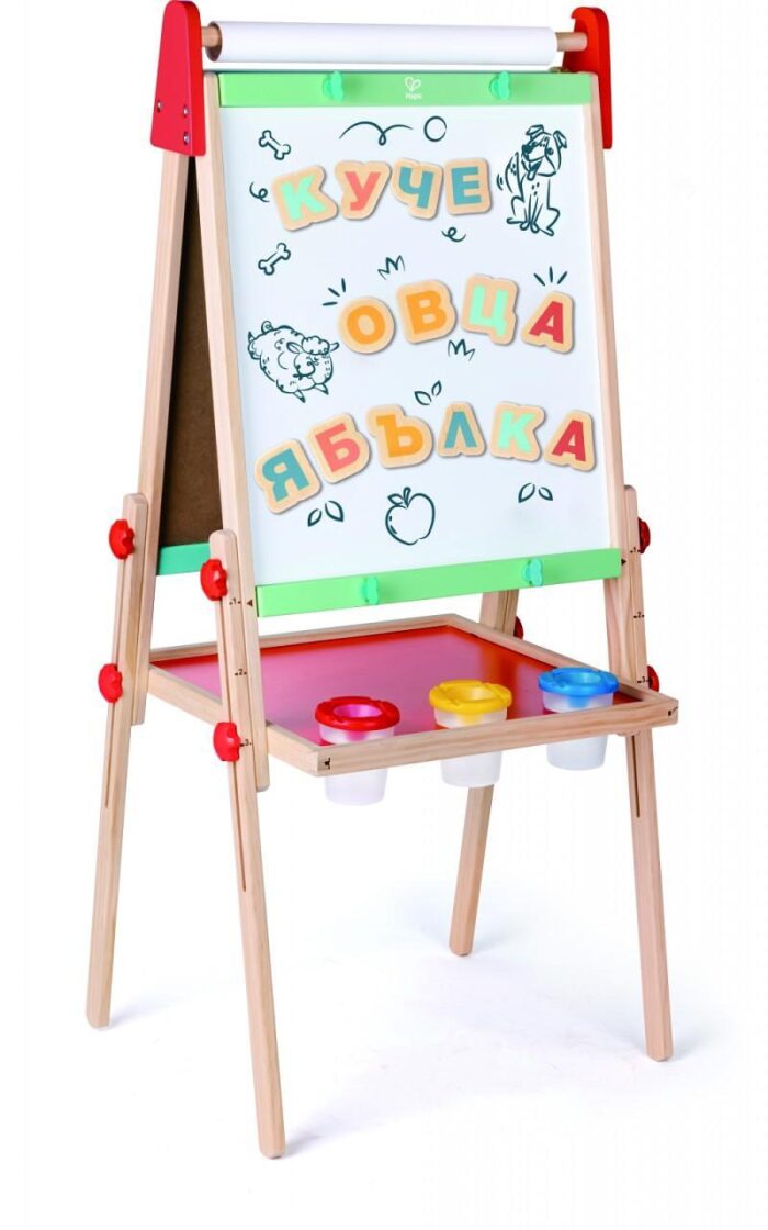 obrazovatelen-komplekt-hape-magnitni-bukvi-na-bielgarski-ezik-48-casti-6905f52b3e615 Магнитни букви на български език 48 части, Hape