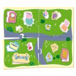 Образователен комплект Peppa Pig 3D къща, Lisciani - Image 4