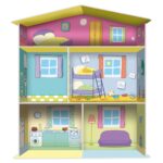 Образователен комплект Peppa Pig 3D къща, Lisciani - Image 2