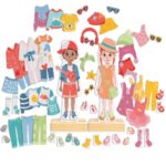 Магнитен Пъзел Мода, 68 части, Hape - Image 5