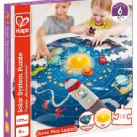 Образователен пъзел Слънчева система 102 части, Hape