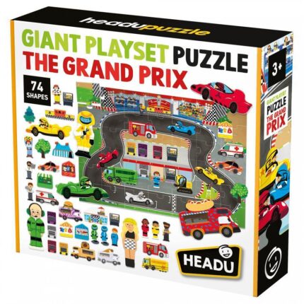 Пъзел Giant Playset The Grand Prix 42 части, Headu